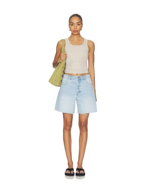 Rolla's Blue 90's Relaxed Shorts