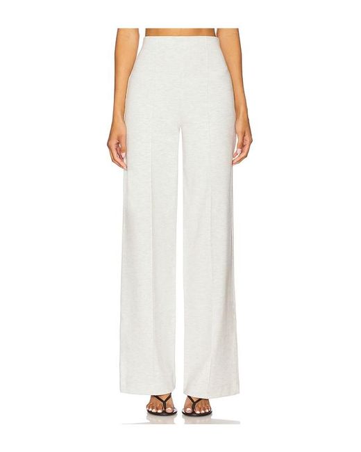 Ripley Rader White Ponte Knit Straight Leg Pant