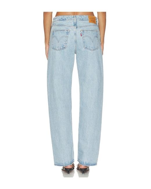 Levi's Blue Low Straight Jeans
