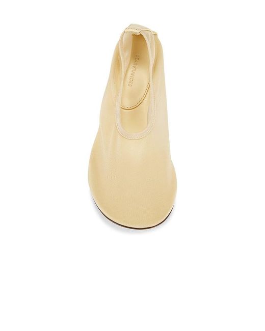 Dear Frances Natural Balla Scrunch Pump