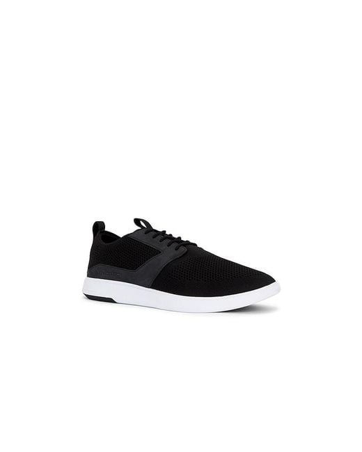 Travis Mathew Black The Modern One Sneakers for men