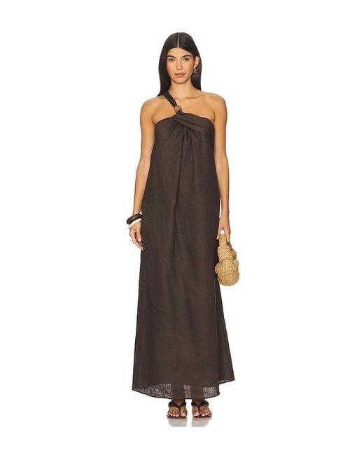 House of Harlow 1960 Faustine ドレス Brown