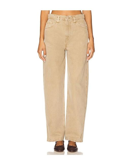 Hudson Natural Bailey Relaxed Barrel Jeans