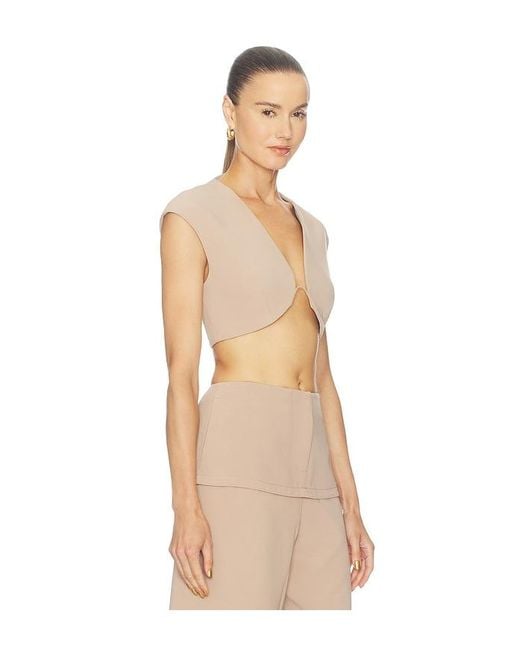 Camila Coelho Natural Eva Top