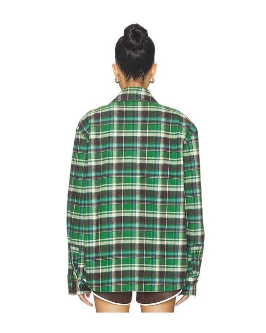 SPRWMN Green Shacket