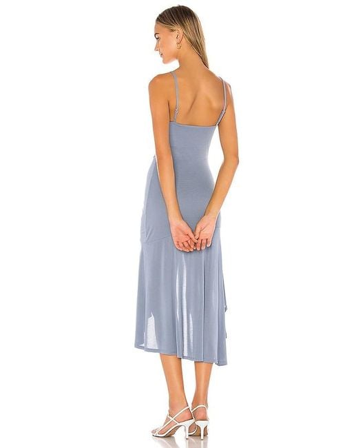 Lovers + Friends Blue Aniyah Midi Dress