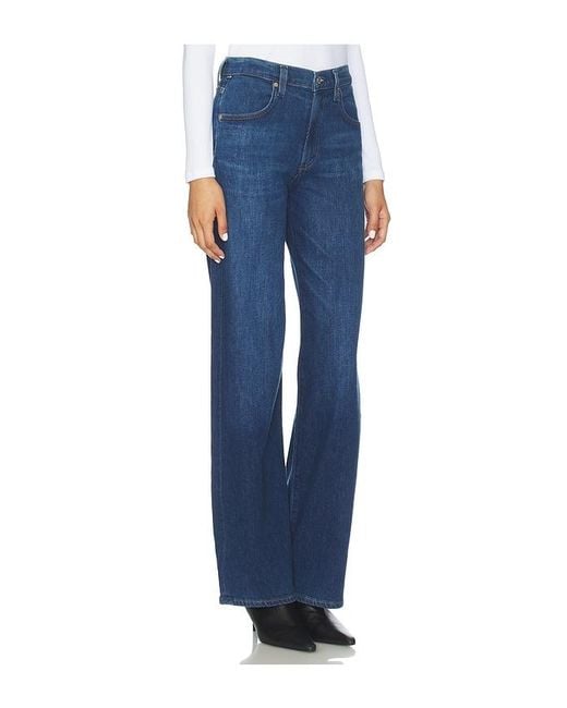 Citizens of Humanity Blue Annina Straight Leg Jeans