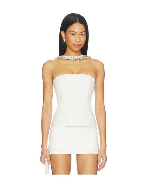 MAJORELLE White Nicolette Top