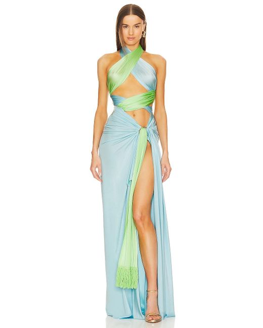 Bronx and Banco Blue Cleopatra Gown