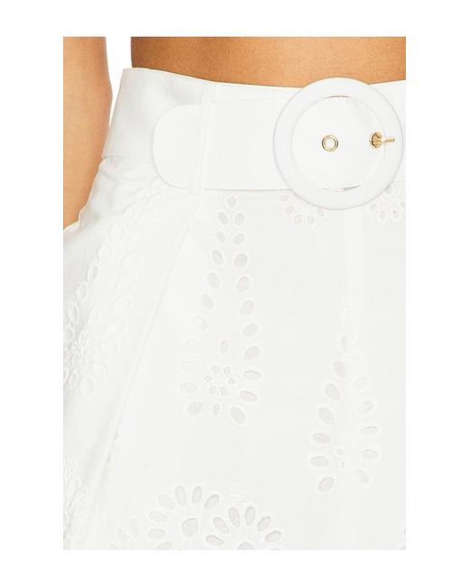 Hevron White Lexi Short