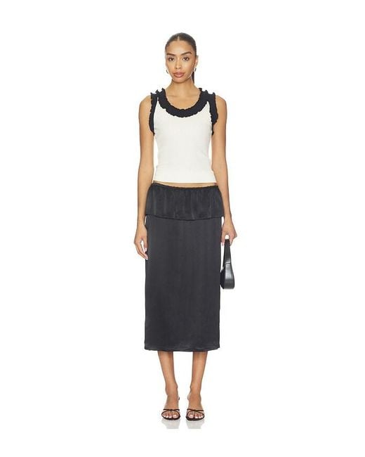OperaSPORT Black Rina Skirt
