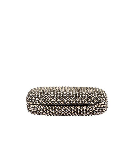 Olga Berg Black Ellen Hotfix Clutch