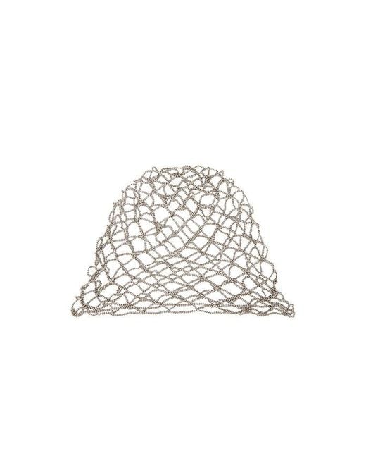 Lelet White Chain Cap