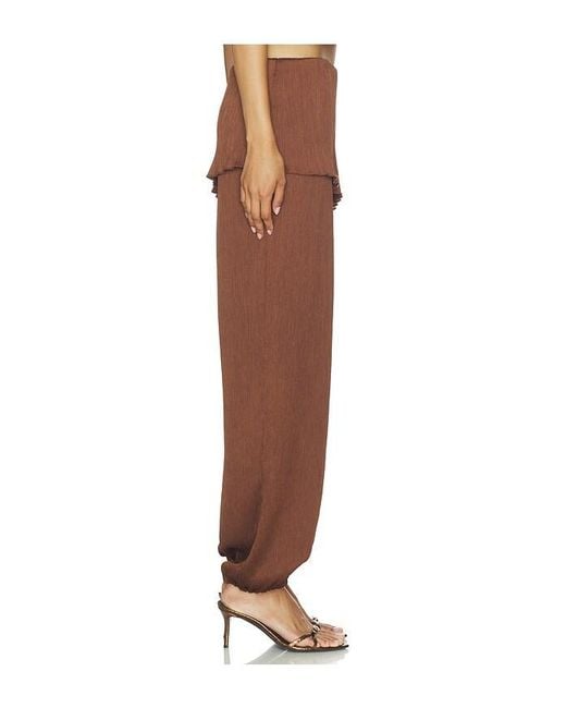 Lovers + Friends Brown Ryder Pant