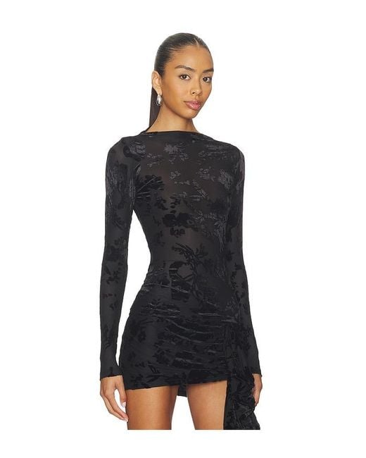 SNDY'S Black Lenora Top