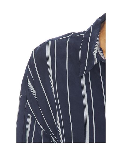 FAVORITE DAUGHTER Blue The Positano Shirt