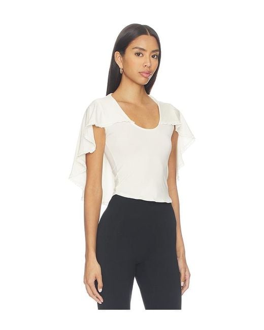 The Line By K Blue Piers Cape Top
