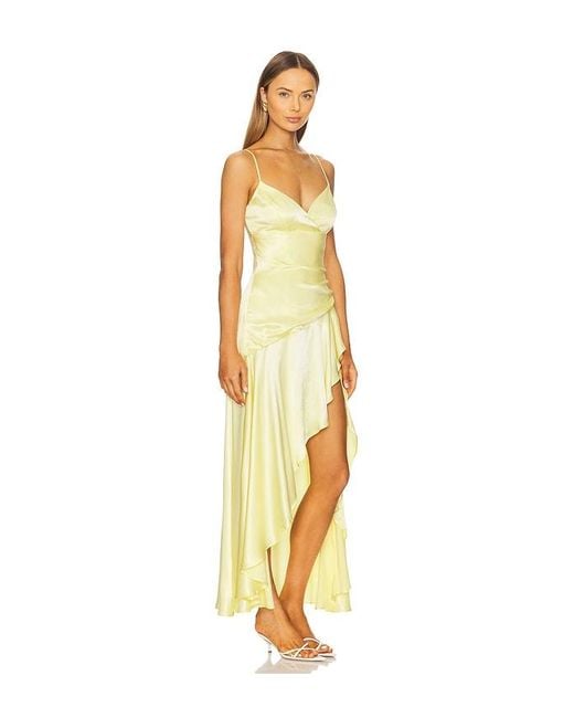 Bardot Metallic Midi-Kleid Sorella
