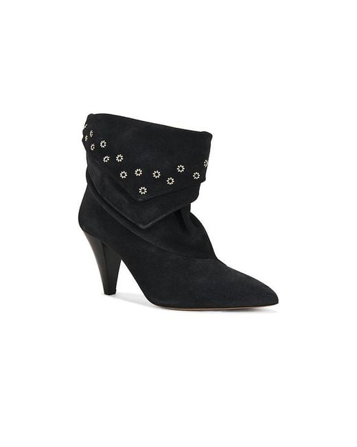 Isabel Marant Black Lyone Boots