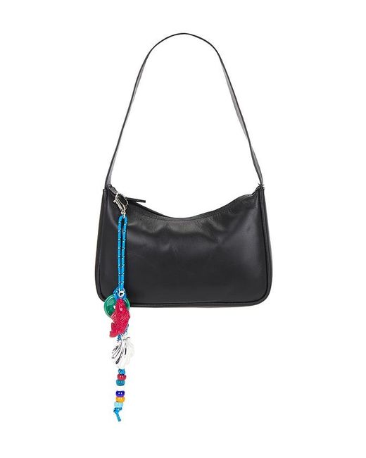 Timeless Pearly Metallic Charms Rope Keychain