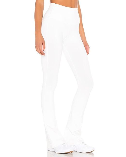 Splits59 White Raquel High Waist Supplex Flare 32Â Legging