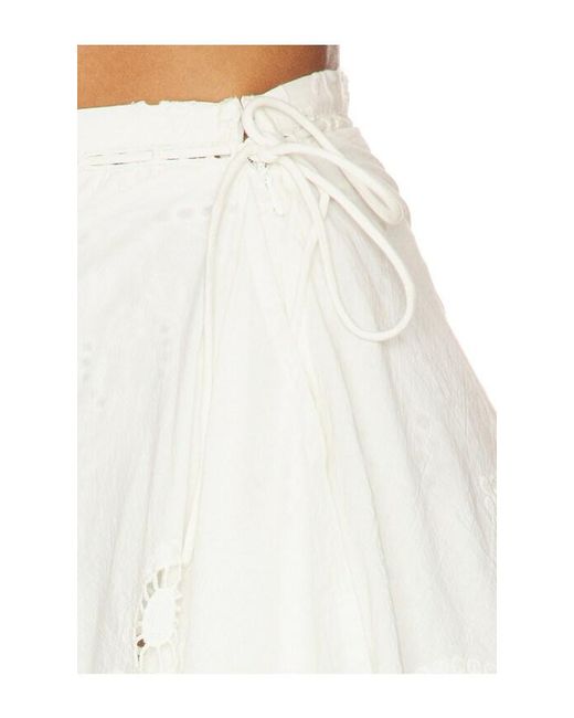 KETTEL ATELIER White Katinka Skirt