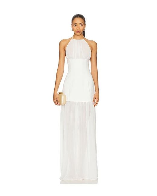 Camila Coelho White Kleid Roquel