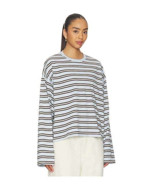 WeWoreWhat White Boxy Oversized Crew Neck