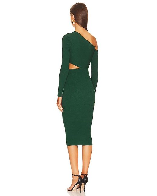 Camila Coelho Green Nahla Knit Dress