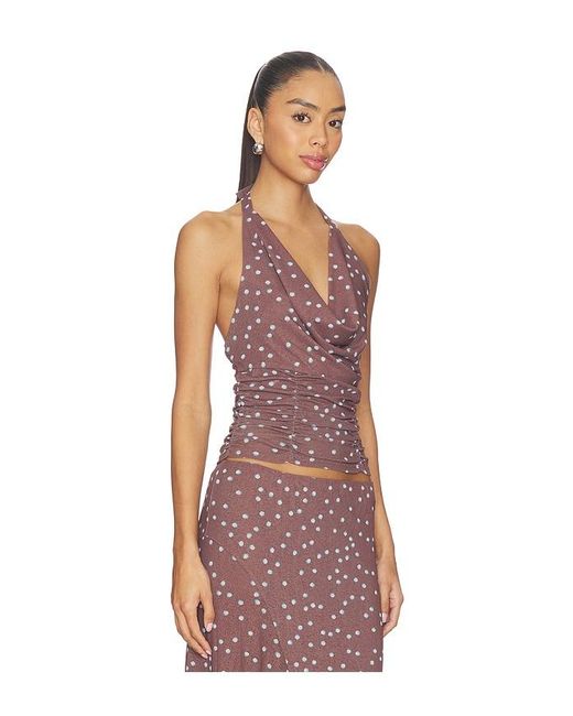 SOVERE Red Delilah Top