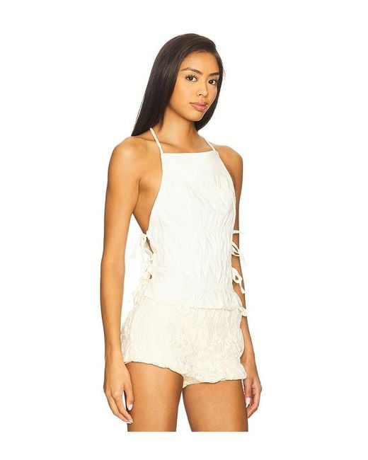 Nia White Alix Top