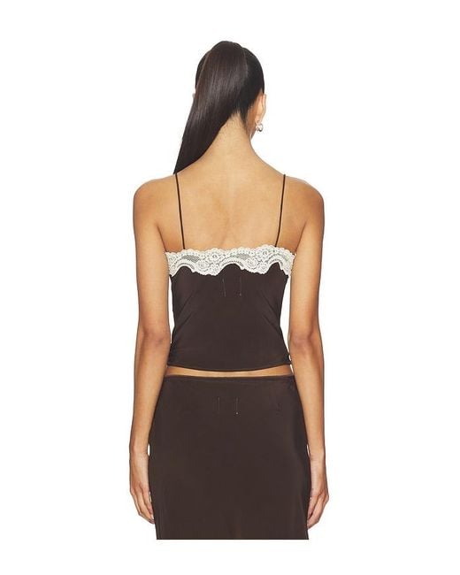 With Jean Black Tilly Top