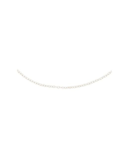 Loren Stewart White Stone Toggle Necklace