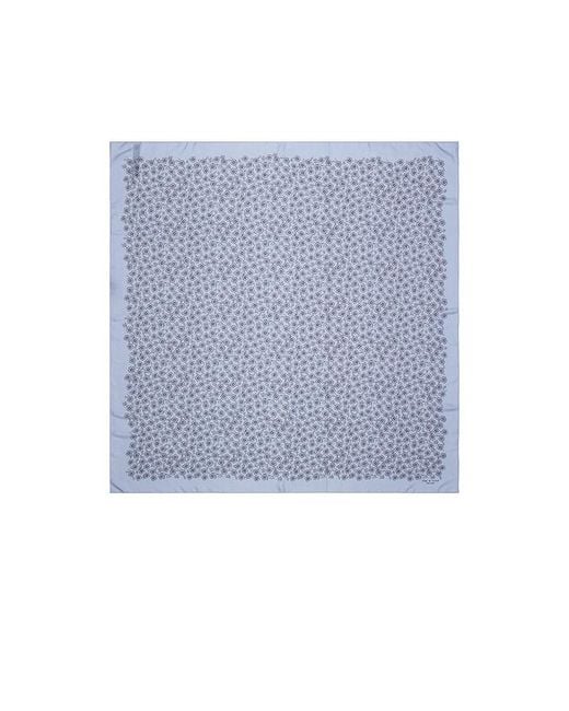 Rag & Bone Blue Mel Floral Scarf