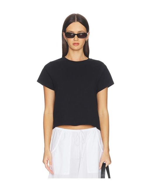 RENGGLI Black Crop Tee