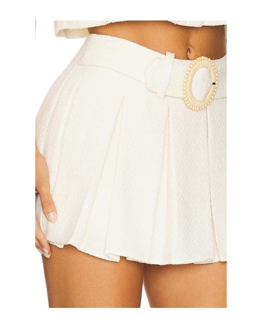 Amanda Uprichard White Josie Skort