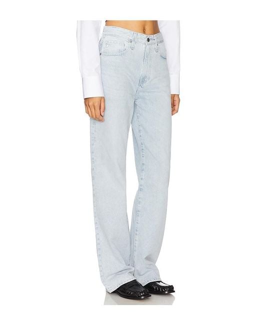 AG Jeans White Kora Wide Leg