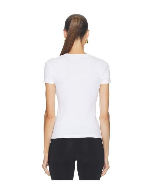 Cotton Citizen White The Seoul V-Neck Tee