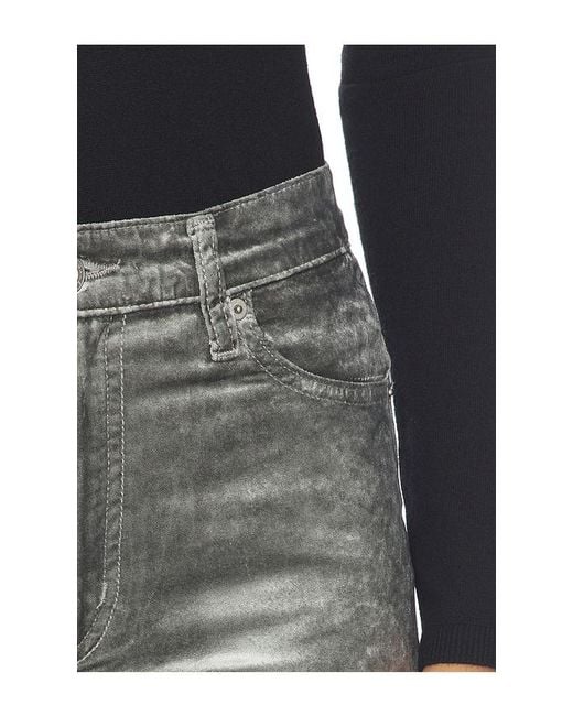 FRAME Gray Le Sleek Straight Pant