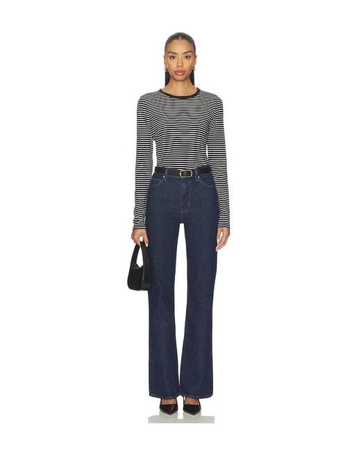 Nili Lotan Blue Simone Tee