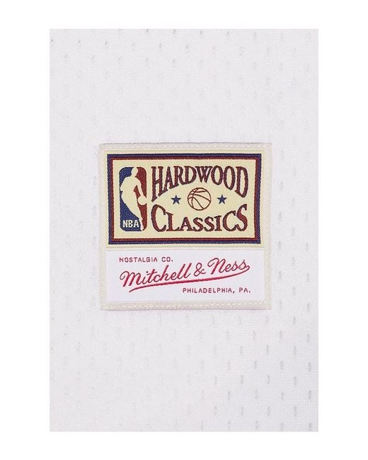 Mitchell & Ness Nba Los Angeles Lakers Monochrome Mesh Shirt in White für Herren