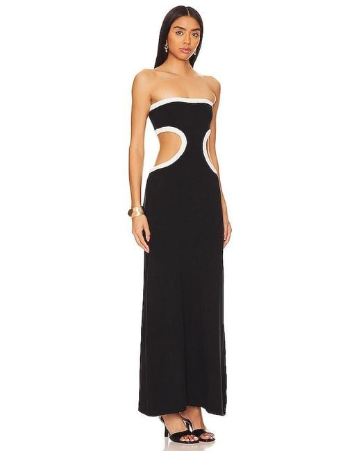Cin Cin Black Empire Dress