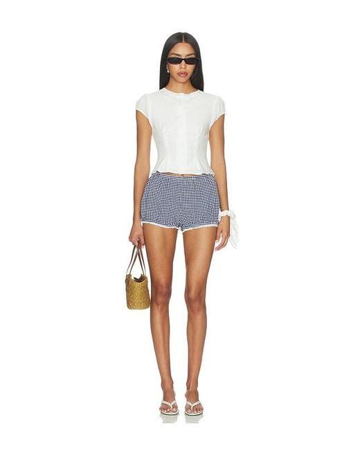 Lovers + Friends Blue Ruby Short