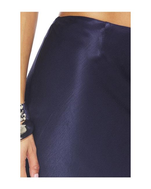 SNDY'S Blue Junie Maxi Skirt