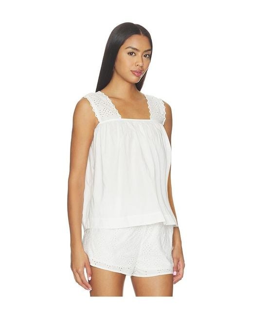 Posse White Harriet Top