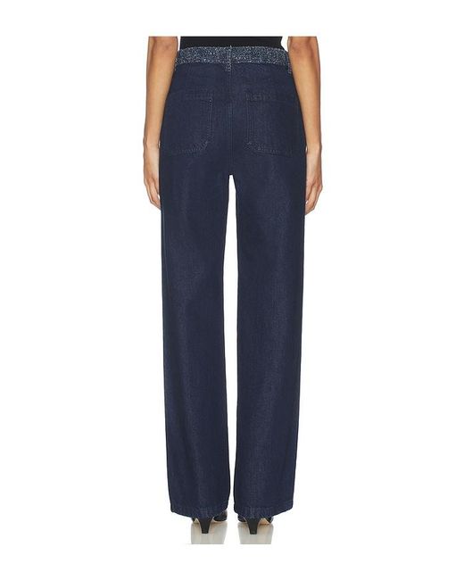 FAVORITE DAUGHTER Blue The Leave An Impression Trouser