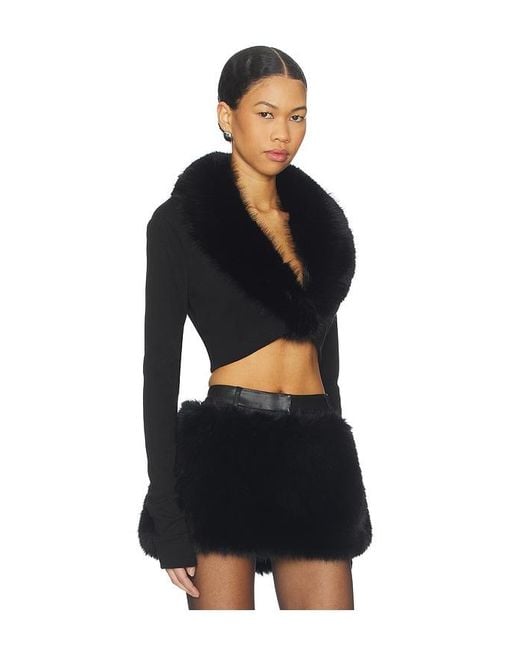 Lovers + Friends Black Fernanda Top