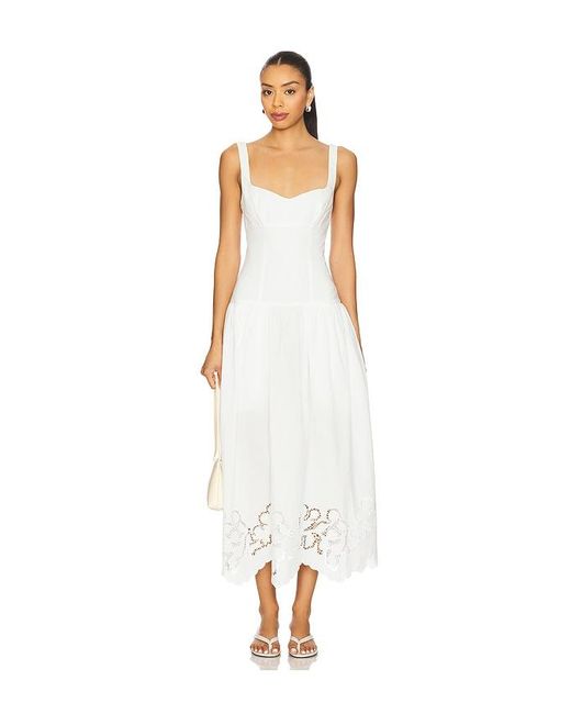 Tularosa White Amaya Maxi Dress