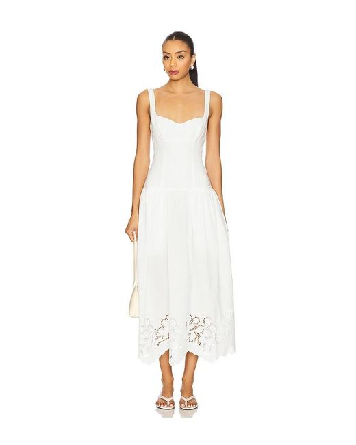 Vestido Amaya En Color Blanco Talla (También En M, S, Xl, Xxs) Tularosa de color White