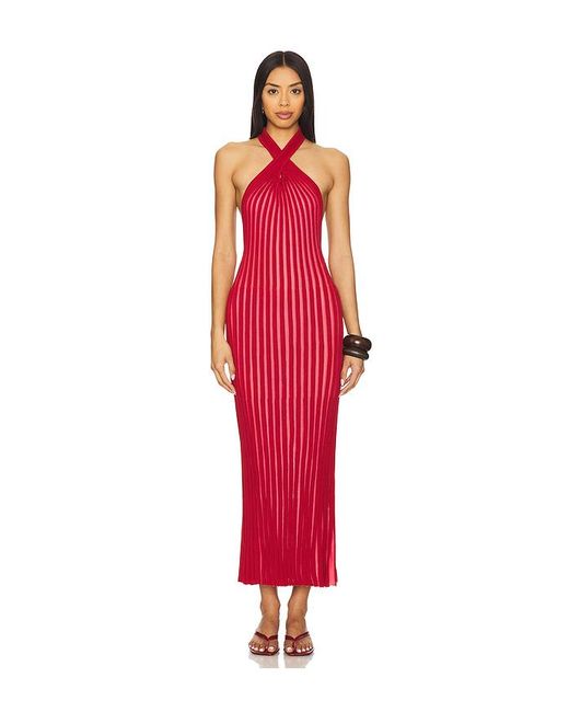 Baobab Red Bass Maxi Dress